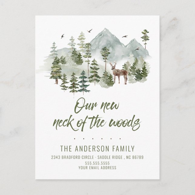 Bosque Nuevo Cuello de la Invitación Andina de Bos (Anverso)