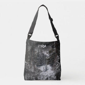 Bosque oscuro | Bolsa De Tote Snowy Forest