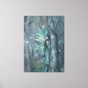 Bosque Oscuro Hada Arte de Fantasía Mística