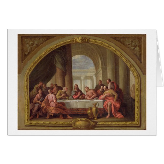 Bosquejo para "la última cena", St Mary, Weymouth (Anverso (Horizontal))