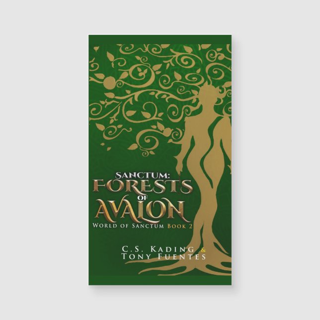 Bosques de Avalon Magnet (Anverso)