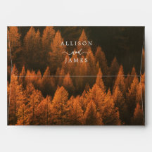 Bosques de otoño minimalista