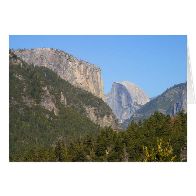 Bosques Yosemitas Halfdomo (Anverso (Horizontal))