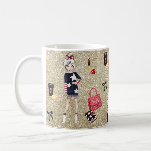 Boss Babe taza de café (Izquierda)