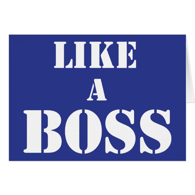 Boss corporativo (Anverso (Horizontal))