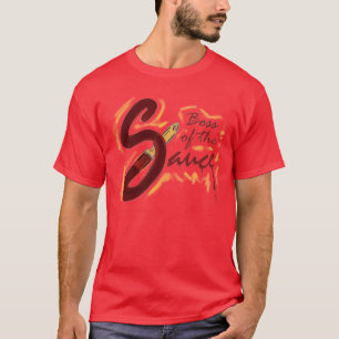 Boss de la camiseta de los individuos de la salsa