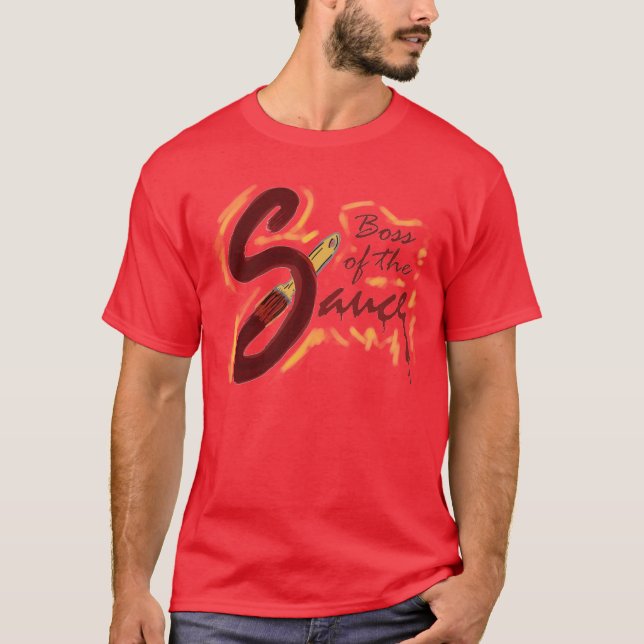 Boss de la camiseta de los individuos de la salsa (Anverso)