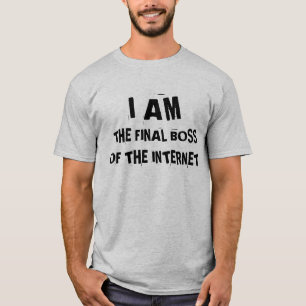 Boss final de la camisa del Internet