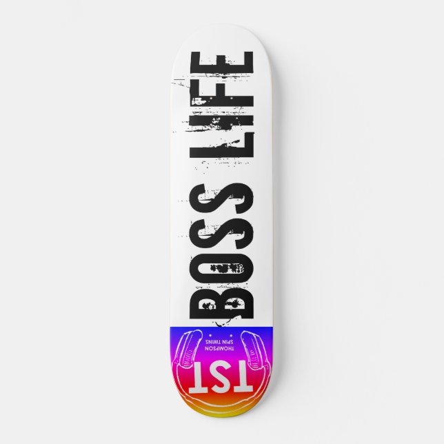BOSS LIFE Skateboard (Anverso)