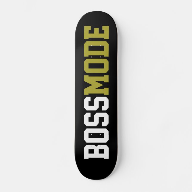 BOSS MODE Skateboard (Anverso)