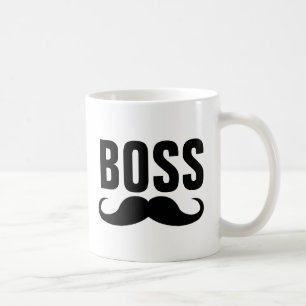 BOSS Mustache tazas de café