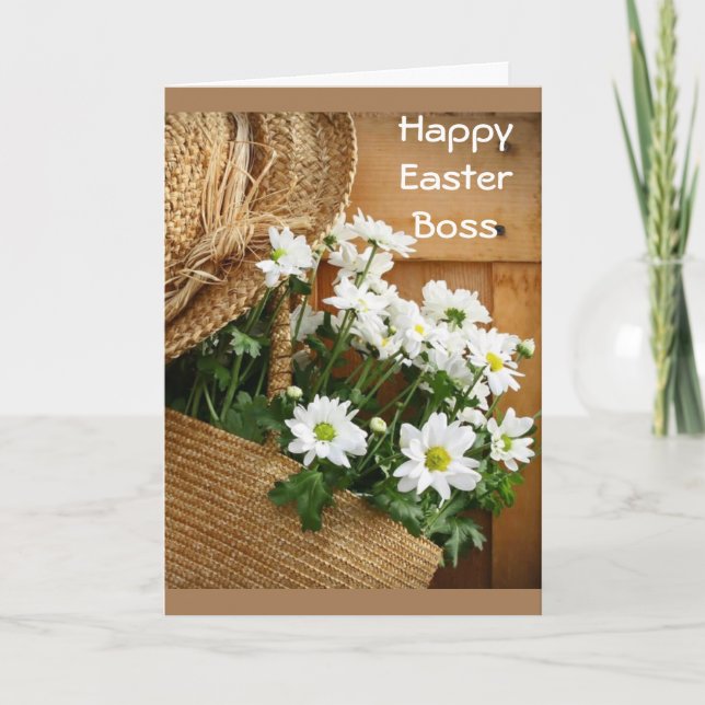 **BOSS** PARA USTED EN TARJETA DE FESTIVIDAD DE OR (Anverso)