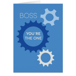 Boss usted es la persona que nos hace el día de