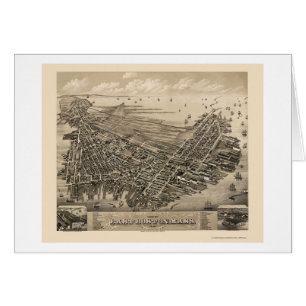 Boston del este, mapa panorámico de las MAMÁES -