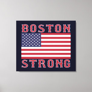 BOSTON FUERTE Impresión de tela estirada de EE.UU.