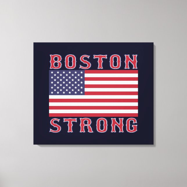BOSTON FUERTE Impresión de tela estirada de EE.UU. (Anverso)