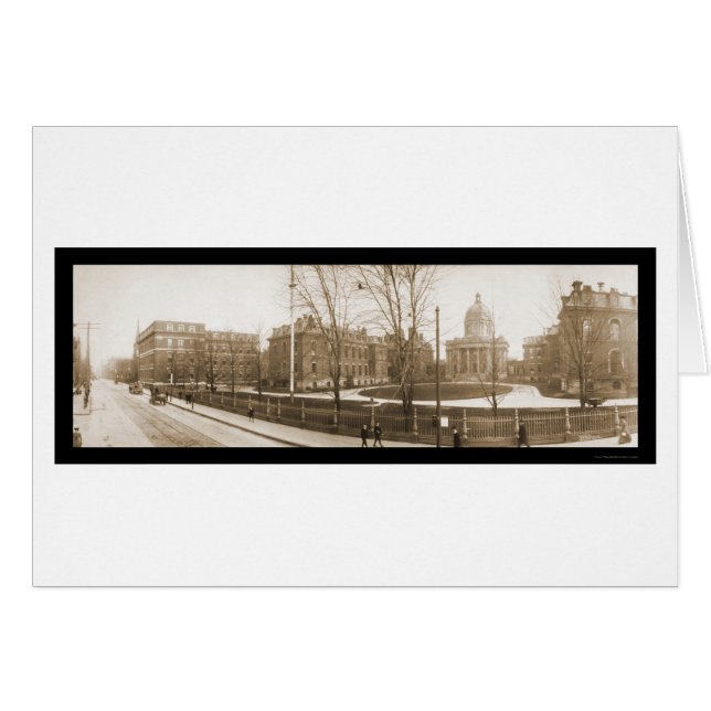 Boston, Hospital de MAMÁES Foto 1903 (Anverso (Horizontal))