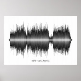 Boston Más Que Una Sensación De Arte De Onda Sonor