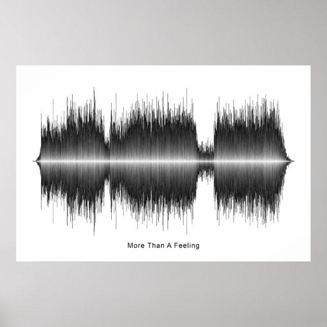 Boston Más Que Una Sensación De Arte De Onda Sonor (Frente)