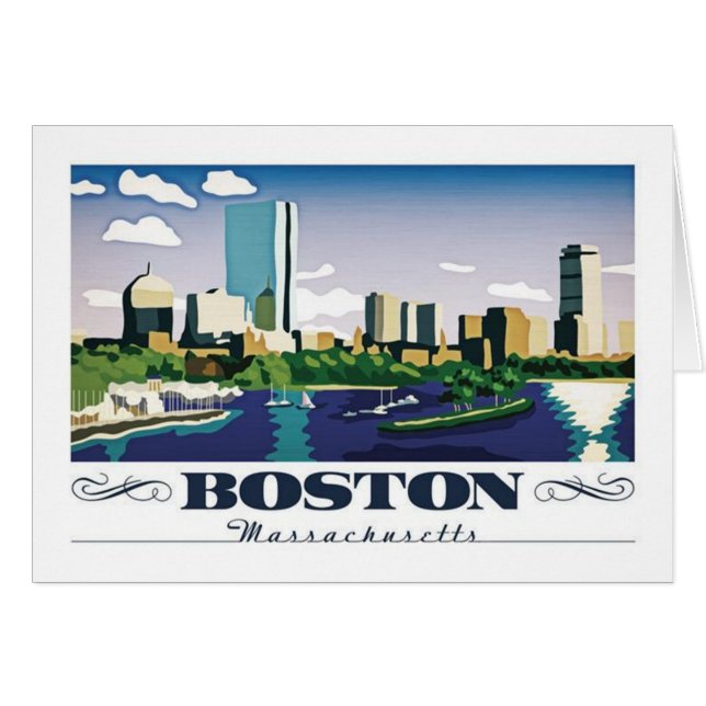Boston, Massachusetts (Anverso (Horizontal))