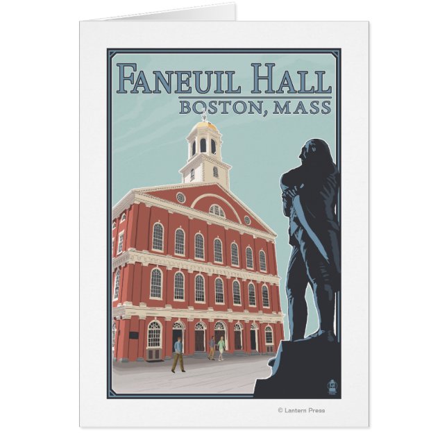 Boston, Massachusetts, Faneuil Hall View (Frente)