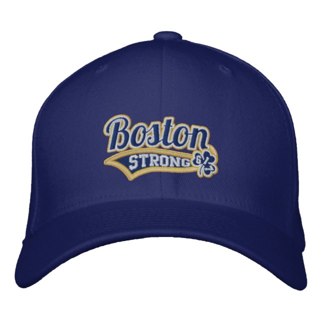 Boston Strong Ballpark Shamrock con gorro bordado (Anverso)