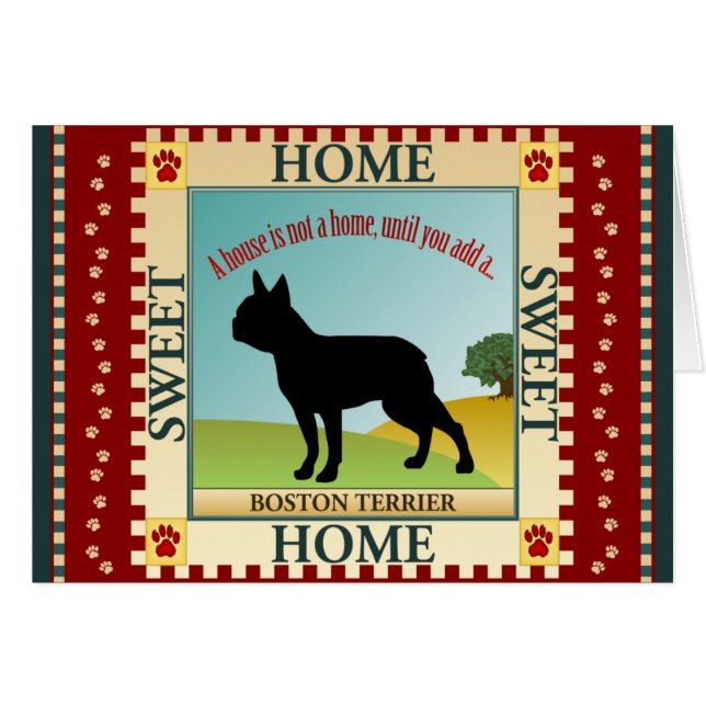 Boston Terrier (Anverso (Horizontal))