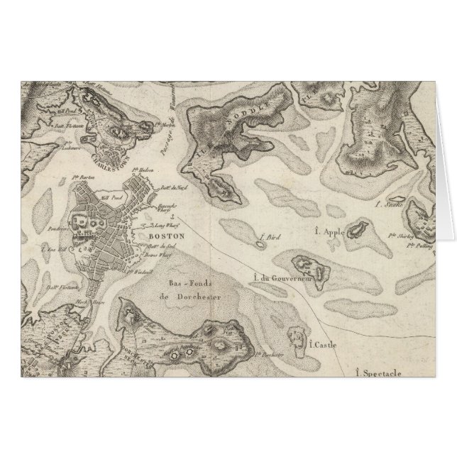 Boston y alrededores (Anverso (Horizontal))