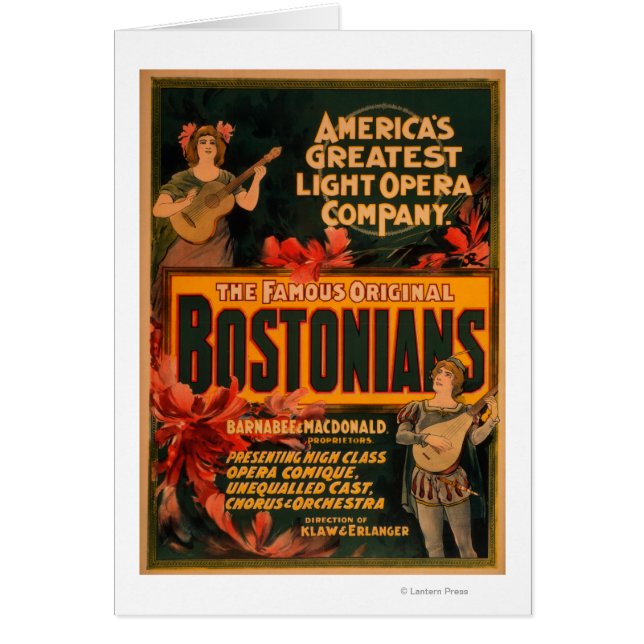 Bostonianos: La Ópera Luz más grande de Estados Un (Frente)