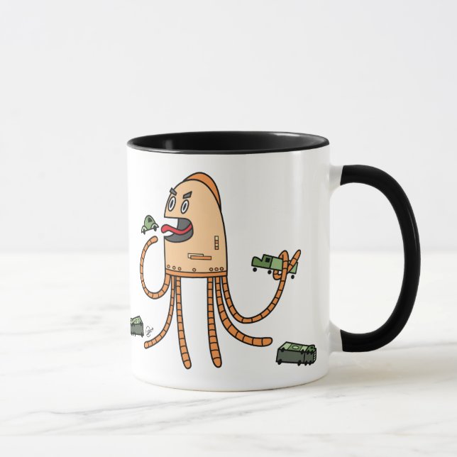 Bot hambriento - taza (Derecha)