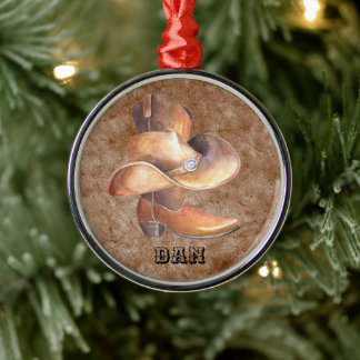 Bota de Noche de Ornamento de Navidad y Gorra con
