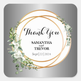 Botánica de Oro: Pegatinas monogramados por la nat