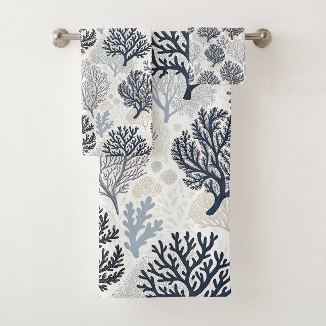 Botanical Coral Ocean Vibes (In situ)