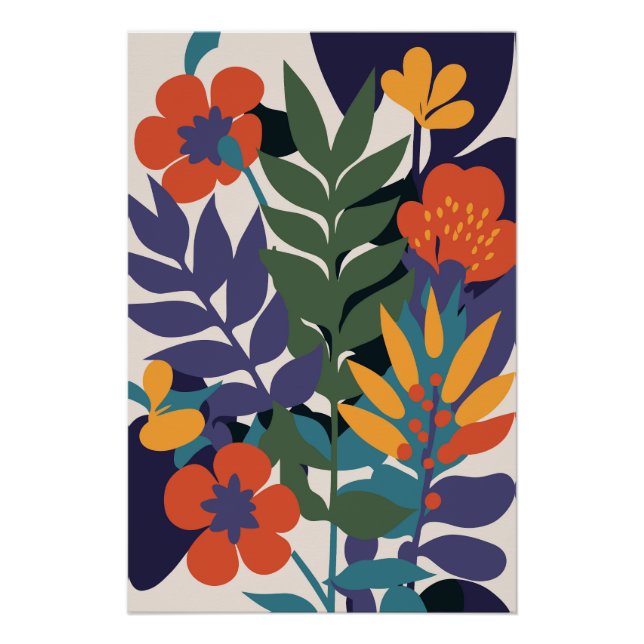Botanical Flower Poster Nr. 16 (Anverso)