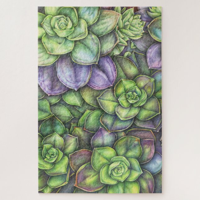 Botanical Illustration Puzzle (Vertical)