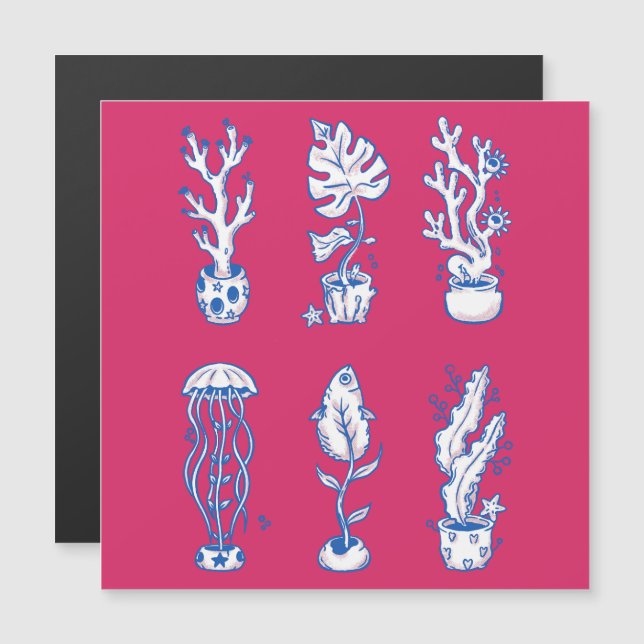 Botánicas Oceánicas Surrealistas (Anverso/Reverso)