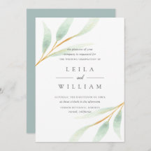 Botánico Airy | Invitación a la boda