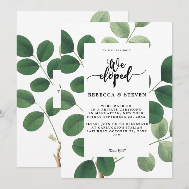 botánico moderno hemos eludido la invitación (Anverso / Reverso)