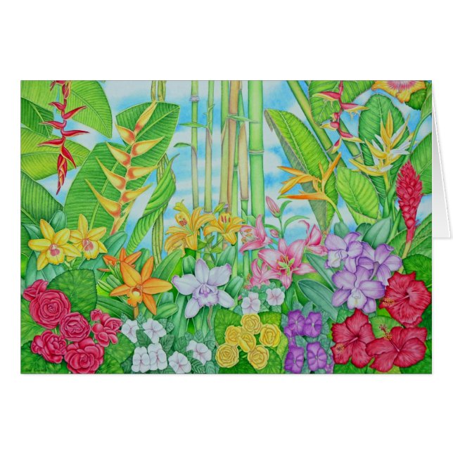 Botánico tropical (Anverso (Horizontal))