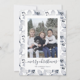 Botánicos de invierno Foto Tarjetas navideñas de f