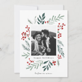 Botánicos de invierno Navidades elegantes foto