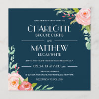 Botánicos en crecimiento| Invitación a la boda