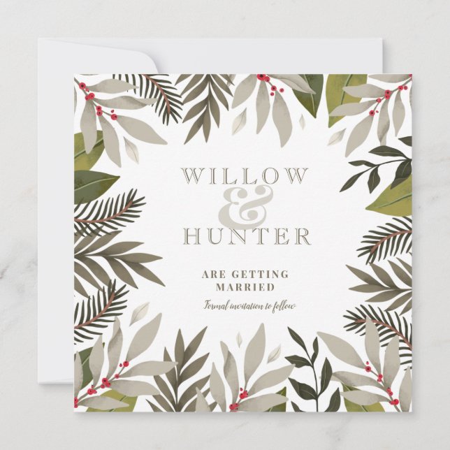 Botánicos Silenciados | Musgo | Tarjeta de Anuncio (Reverso)