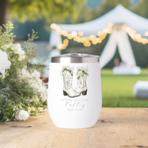 Botas de vaquera florales personalizadas No Bride 