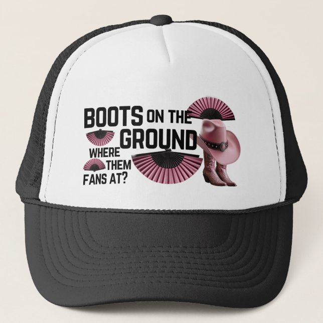 botas en el gorra de tierra (Anverso)