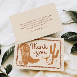 Botas Rústicas y Espumoso Agradecimiento Dibujado 