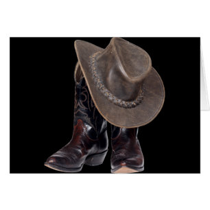Botas y gorra de vaquero