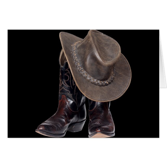 Botas y gorra de vaquero (Anverso (Horizontal))