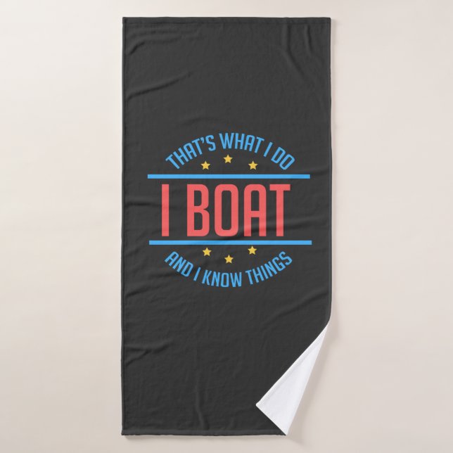 Bote - Bote Y Sé Cosas (Toalla de baño)