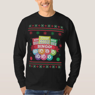 Bote de Bingo Navidades feos suéter